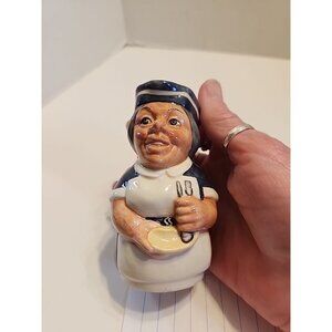 Vintage Royal Doulton Character Toby Jug Nurse Figurine Collectible Ceramic